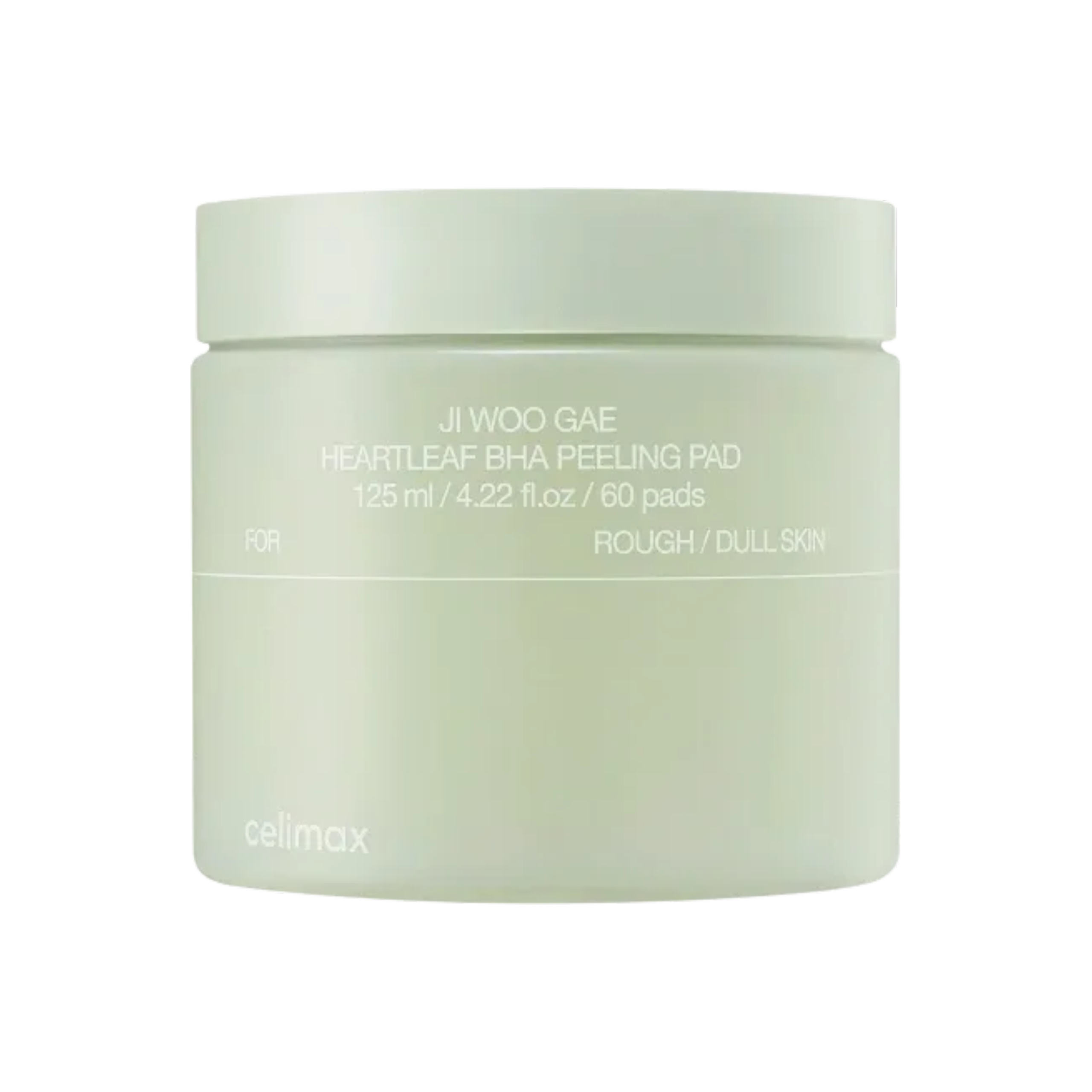Отшелушивающие тонер-пэды CELIMAX с BHA-кислотами Ji Woo Gae Heartleaf BHA Peelind Pad