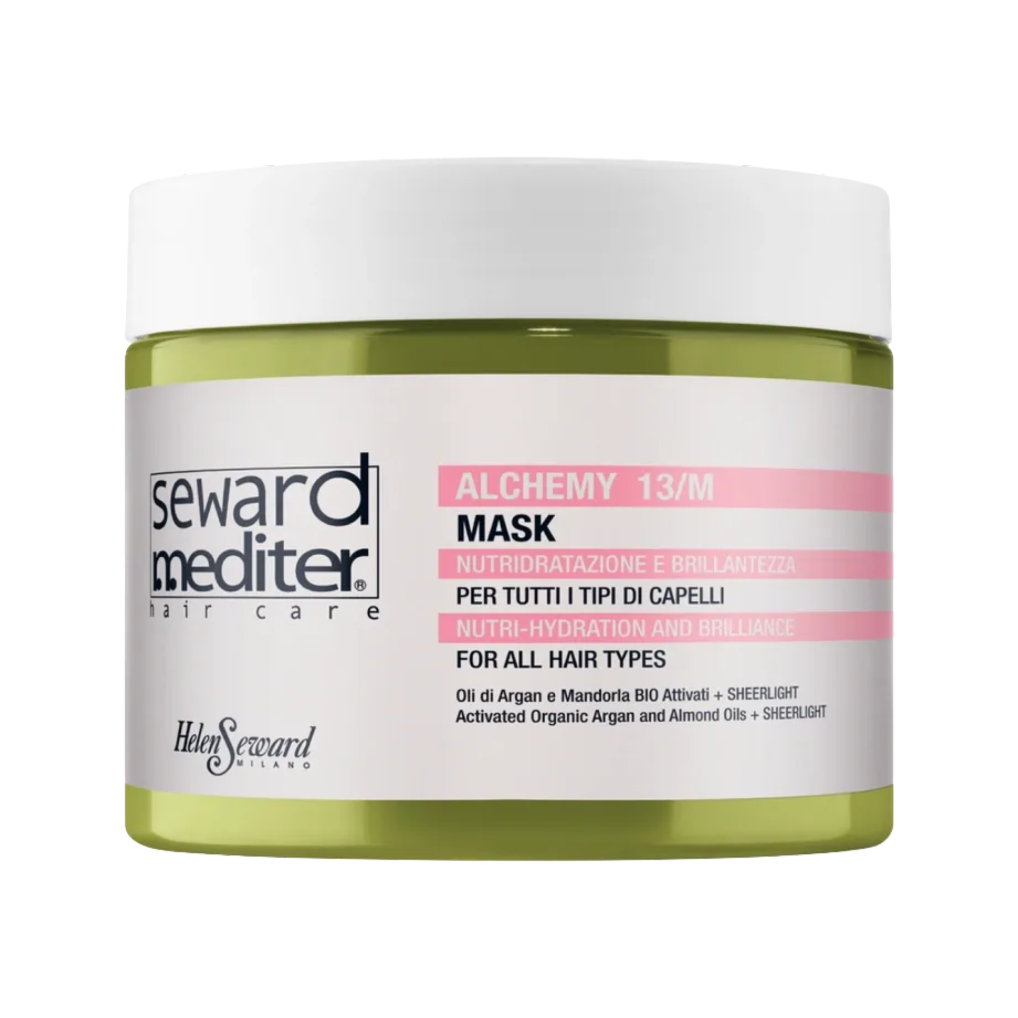 Маска питательно-увлажняющая для блеска волос HELEN SEWARD Alchemy mask