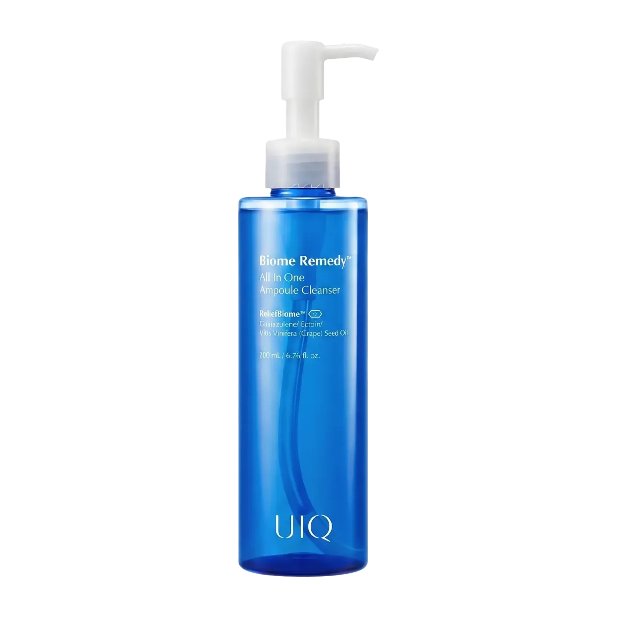 Гель-пенка для снятия макияжа и умывания UIQ Biome Remedy All in One Ampoule Cleanser