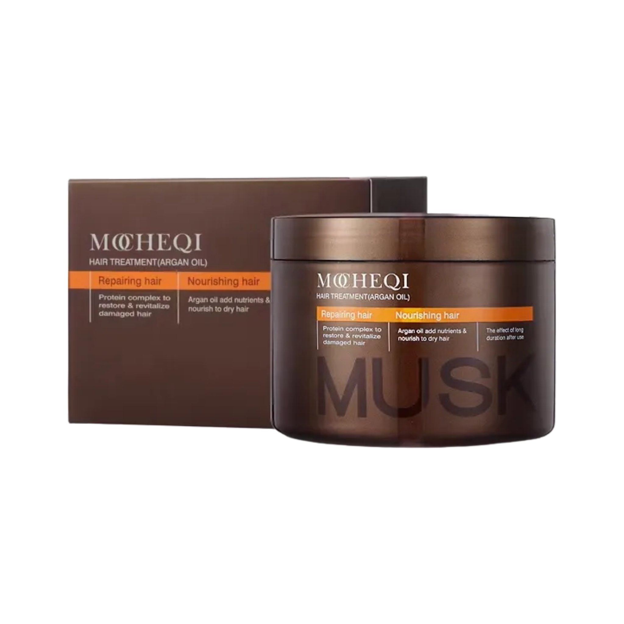Восстанавливающая маска для волос с пантенолом MOCHEQI Nuntrient Moisturizing Hair Treatment