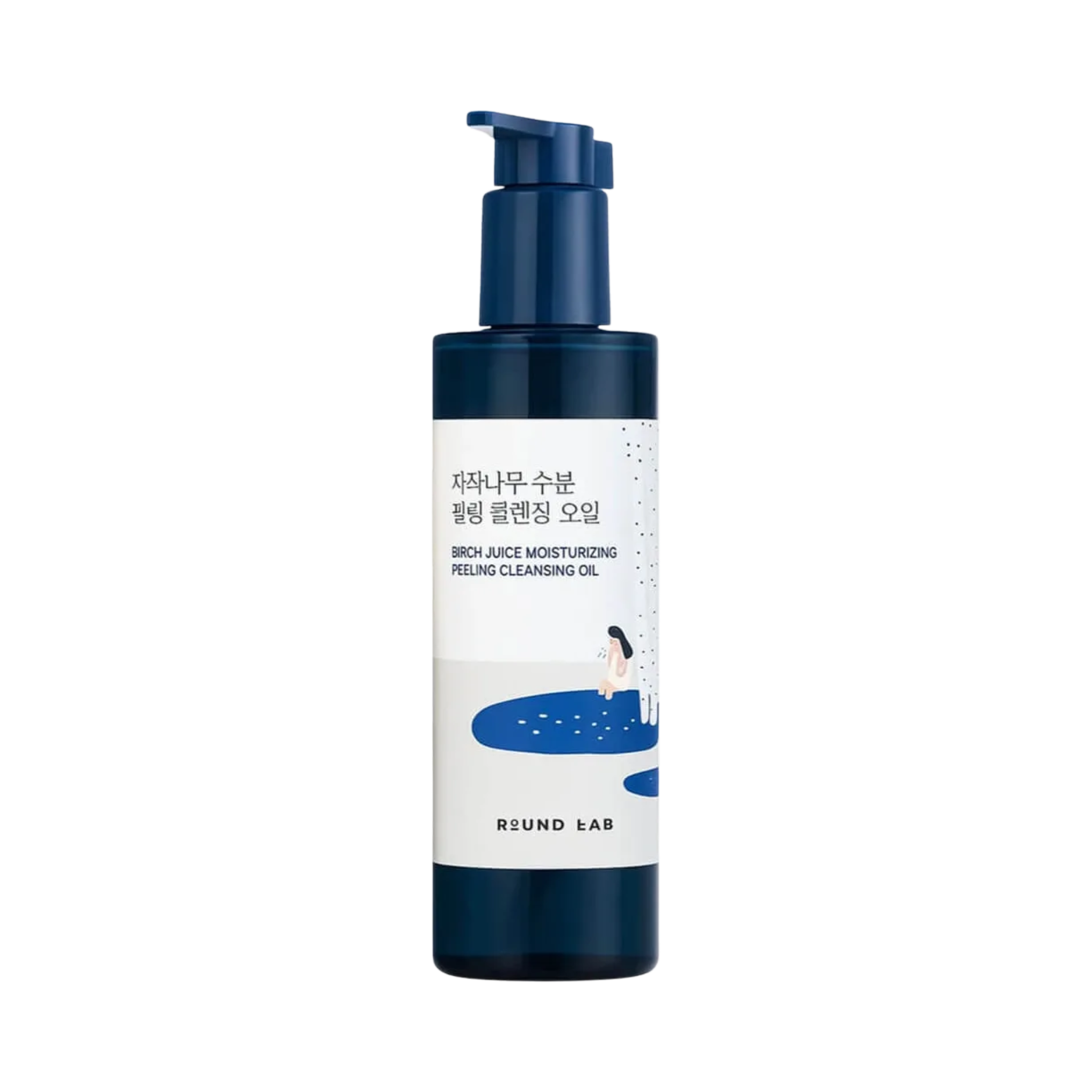Гидрофильное масло с берёзовым соком ROUND LAB Birch Juice Moisturizing Peeling Cleansing Oil
