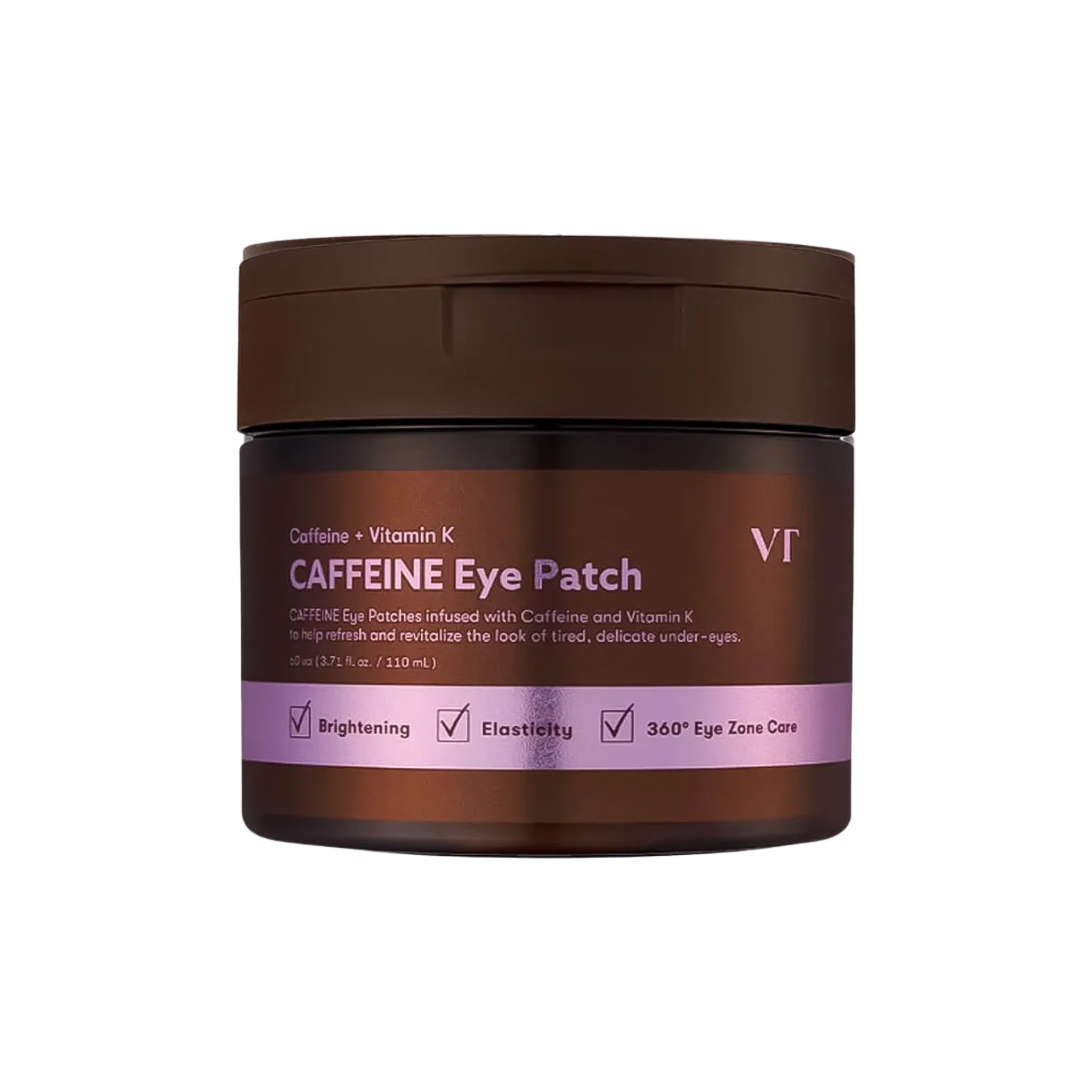 Тканевые патчи для век с кофеином и пептидами VT COSMETICS Caffeine Eye Patch