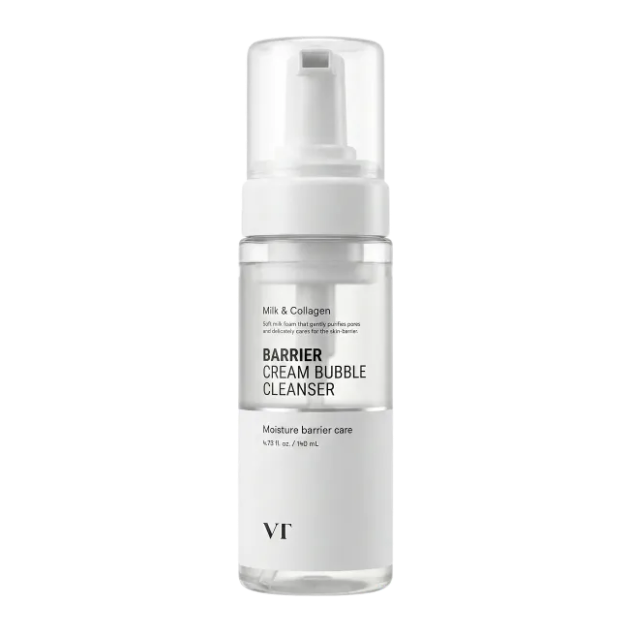 Мягкая очищающая пенка с молочными протеинами VT COSMETICS Barrier Cream Bubble Cleanser